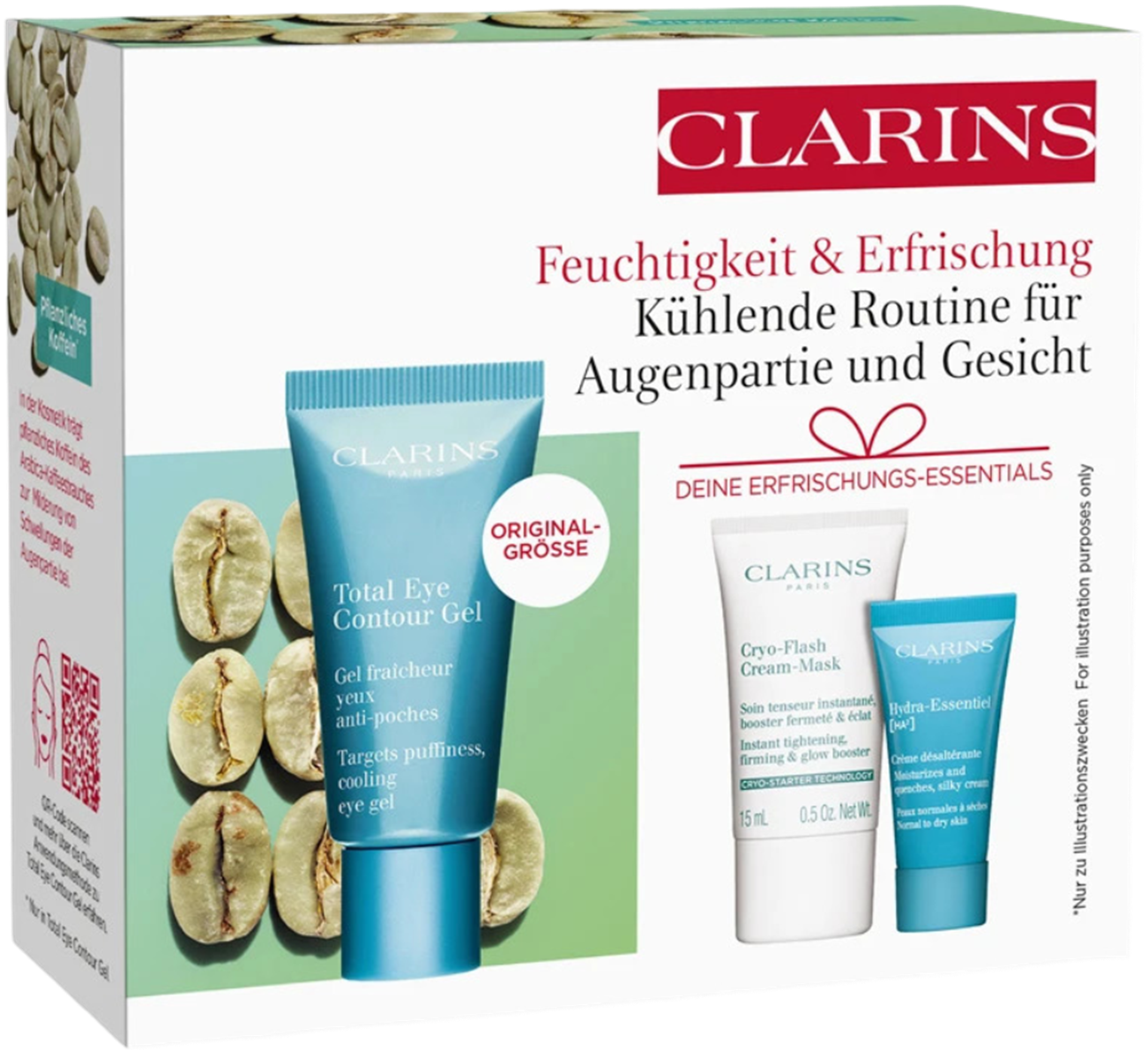 Clarins Total Eye Contour Gel Set