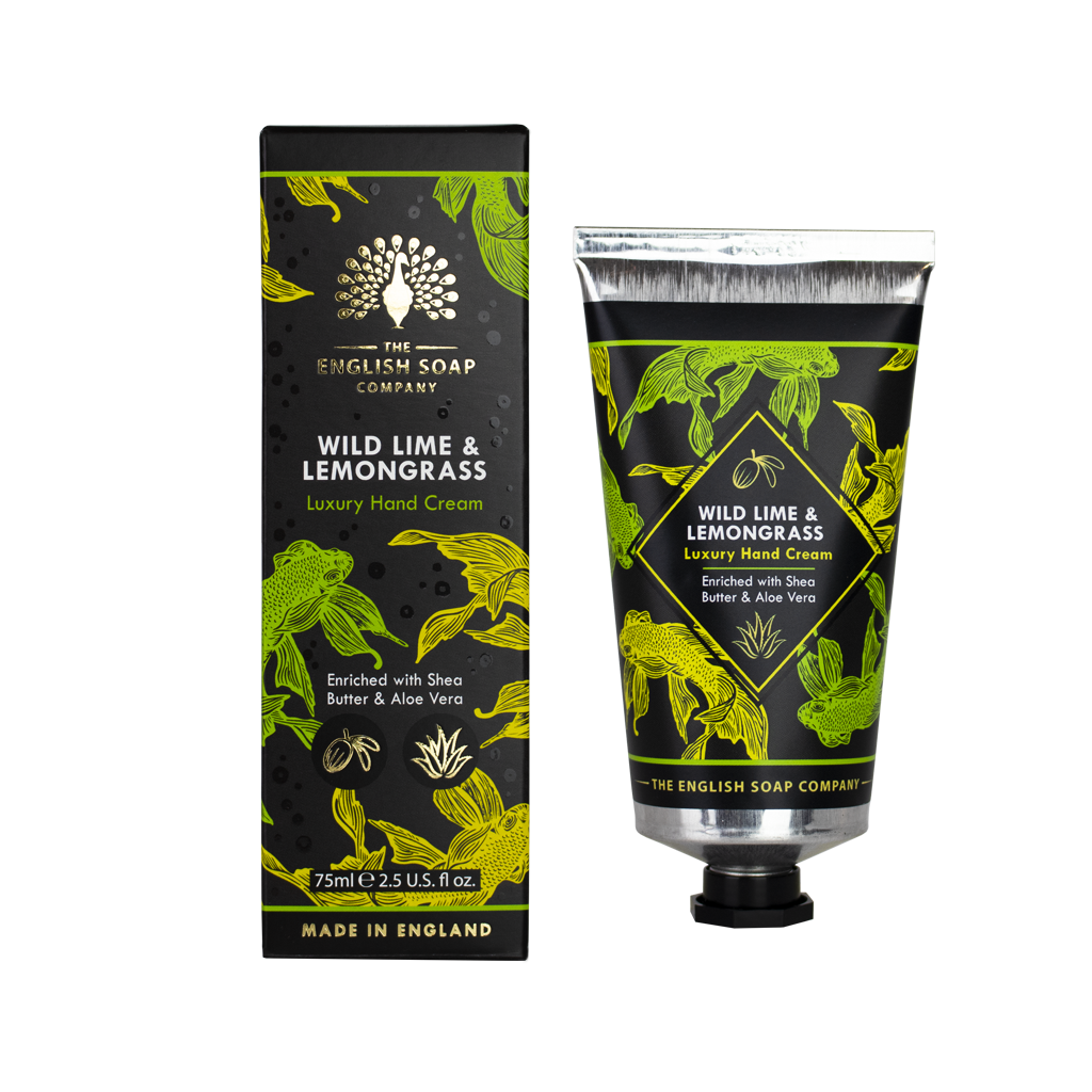 The English Soap Company Handcream Wild Lime & Lemongrass