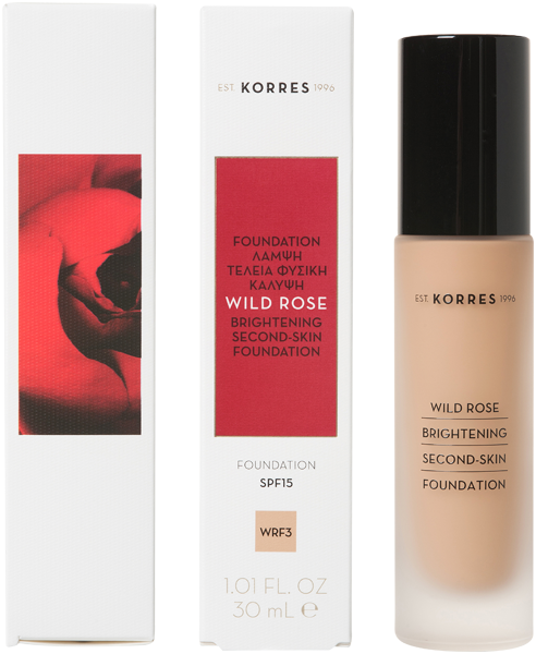 Korres Wild Rose Brightening Second Skin Foundation