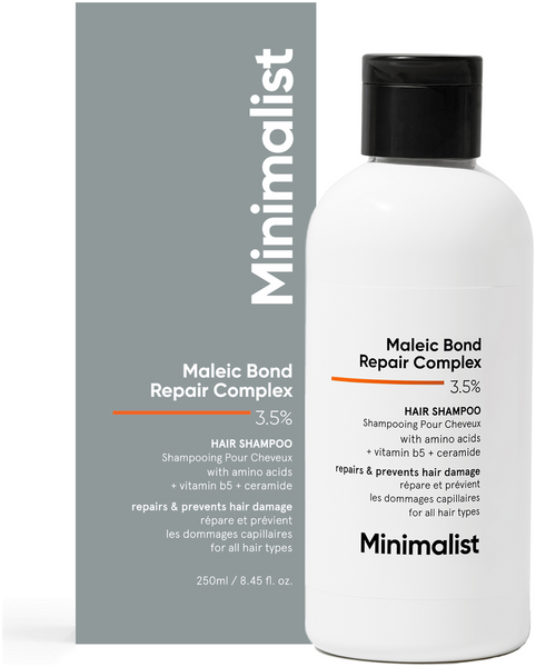 Minimalist Maleic Bond Repair Complex 3.5% Hair Shampoo Minimalist Maleic Bond Repair Complex 3.5% Hair Shampoo