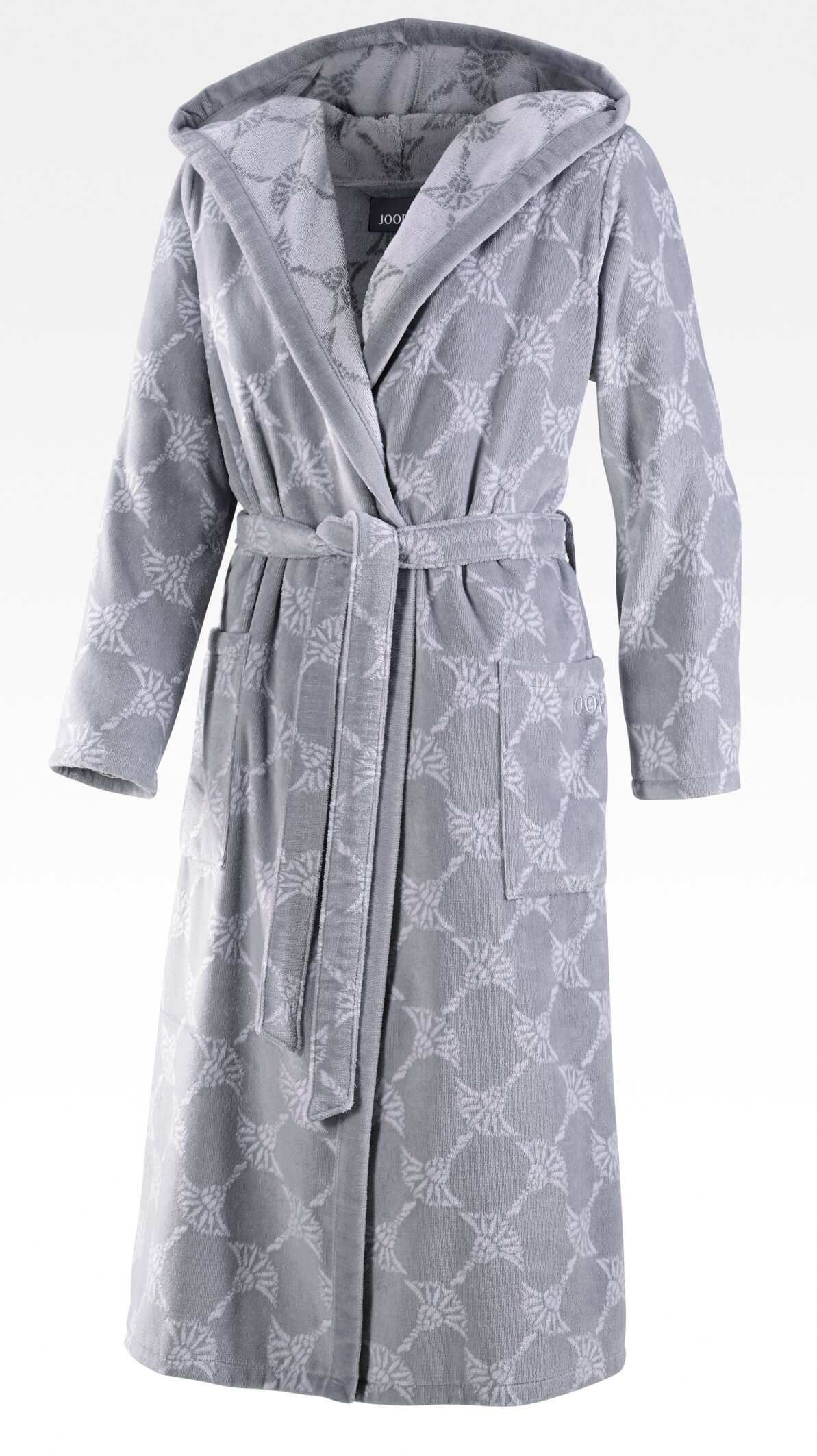 JOOP_BBM_Bademantel-Damen-Schalkragen_4011638998443 Joop! Bademantel Damen Cornflower Silber