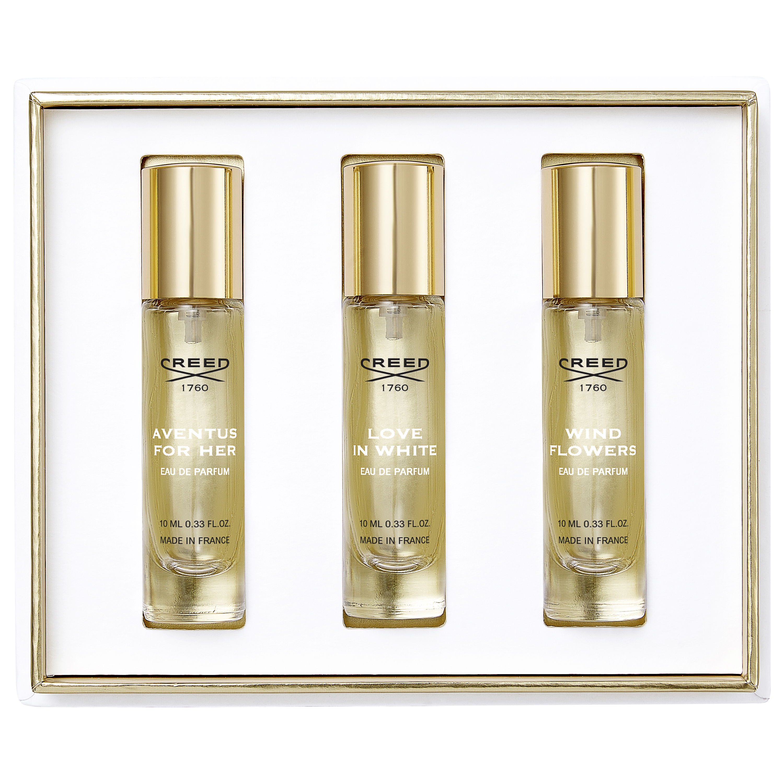 Creed Vial Female Set = 3 x 10ml E.d.P. nat.Spray