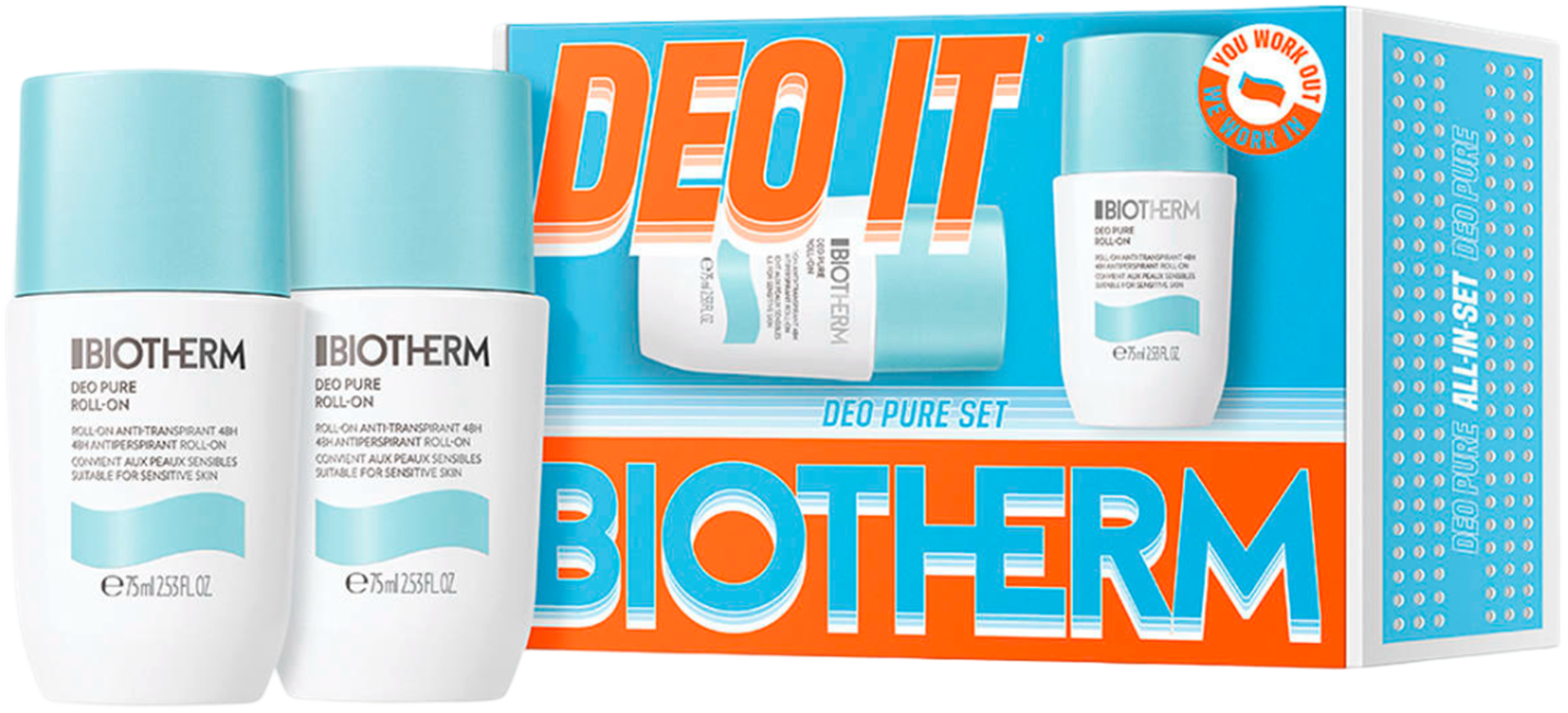 Biotherm Duo Deo Pure Set