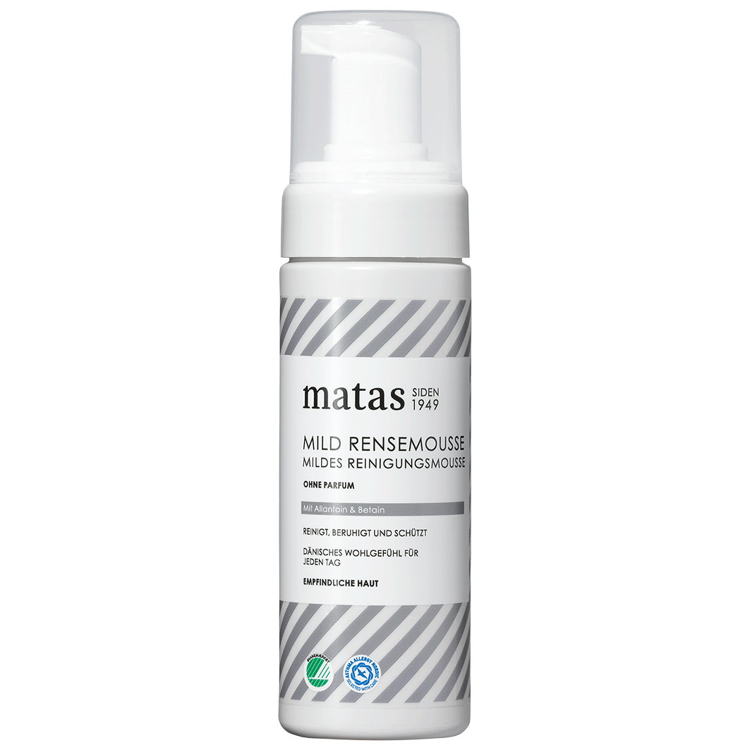Matas Beauty Striberne Milde Reinigungsmousse