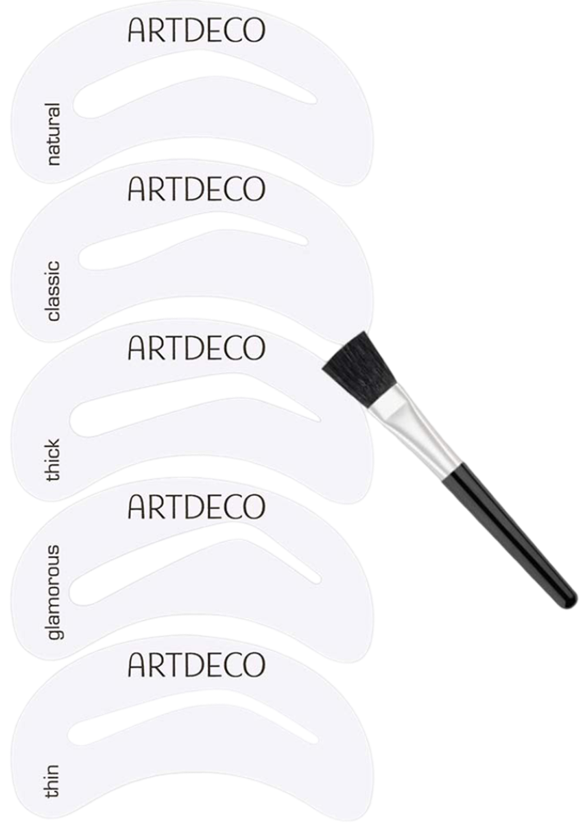 Artdeco Augenbrauen-Schablonen mit Pinsel | Parfümerie Godel