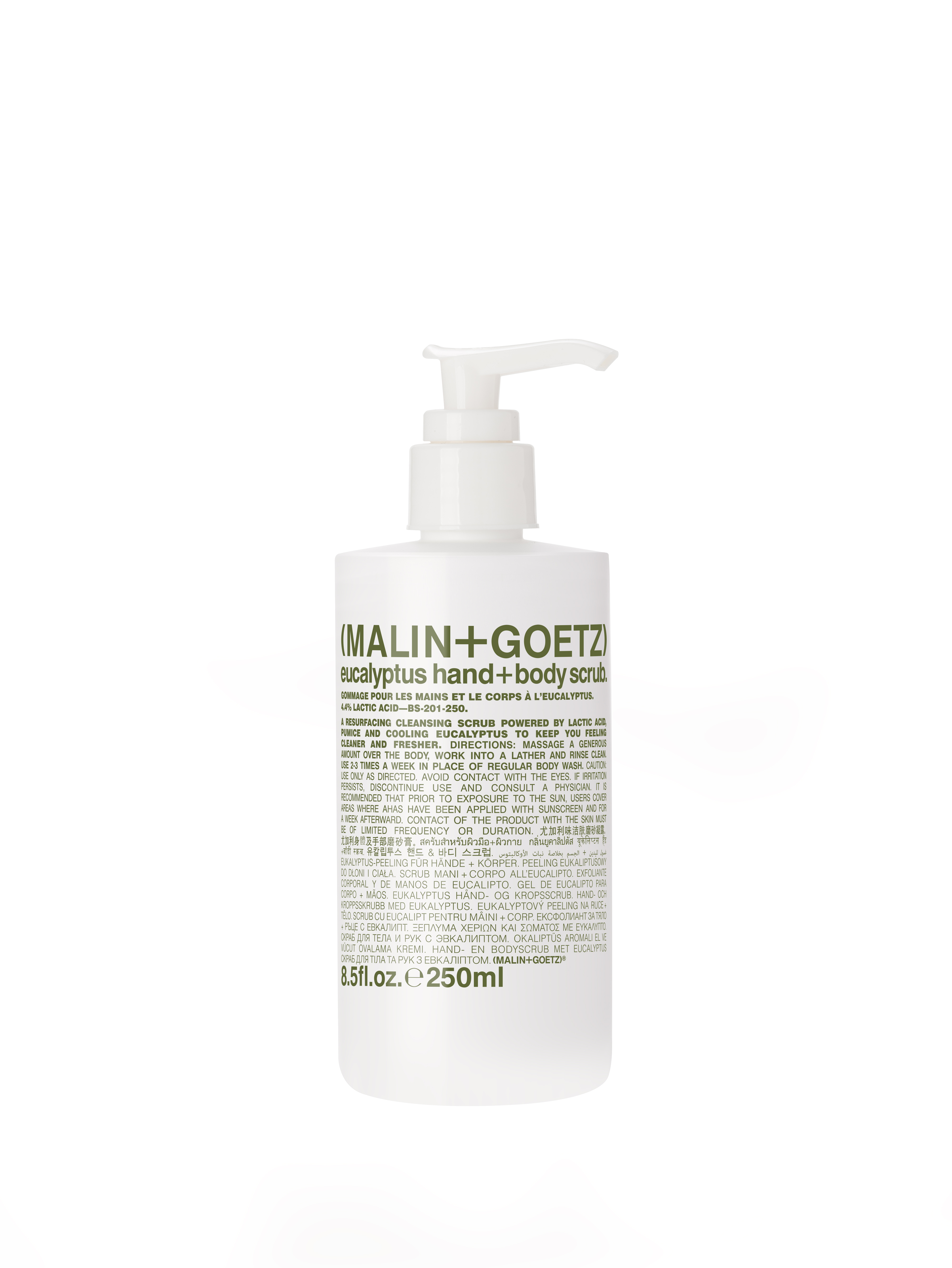 Malin+Goetz Eucalyptus Hand + Body Scrub | Parfümerie Godel