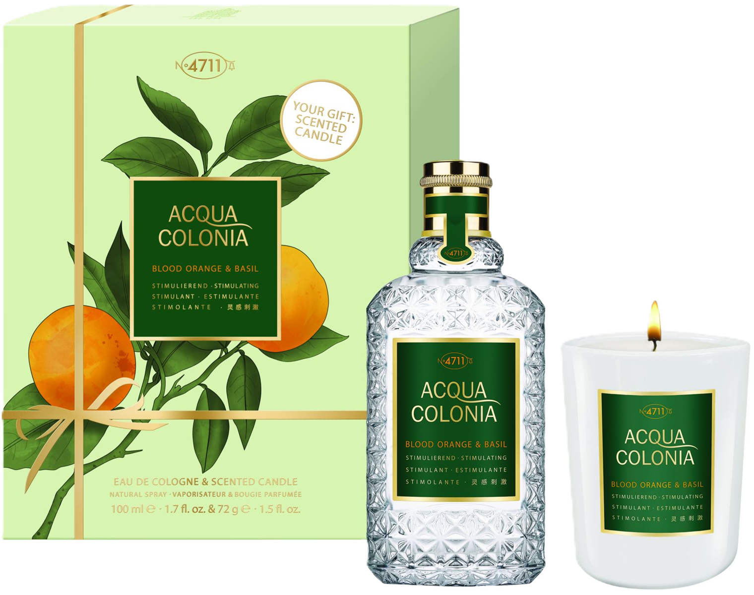 4711 Acqua Colonia Blood Orange & Basil Set