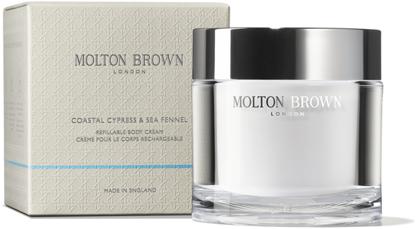 Molton Brown Coastal Cypress & Sea Fennel Wiederbefüllbare Körpercreme