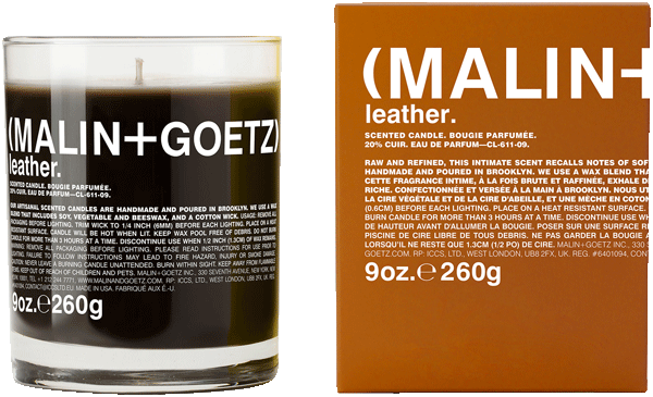 Malin+Goetz Leather Candle