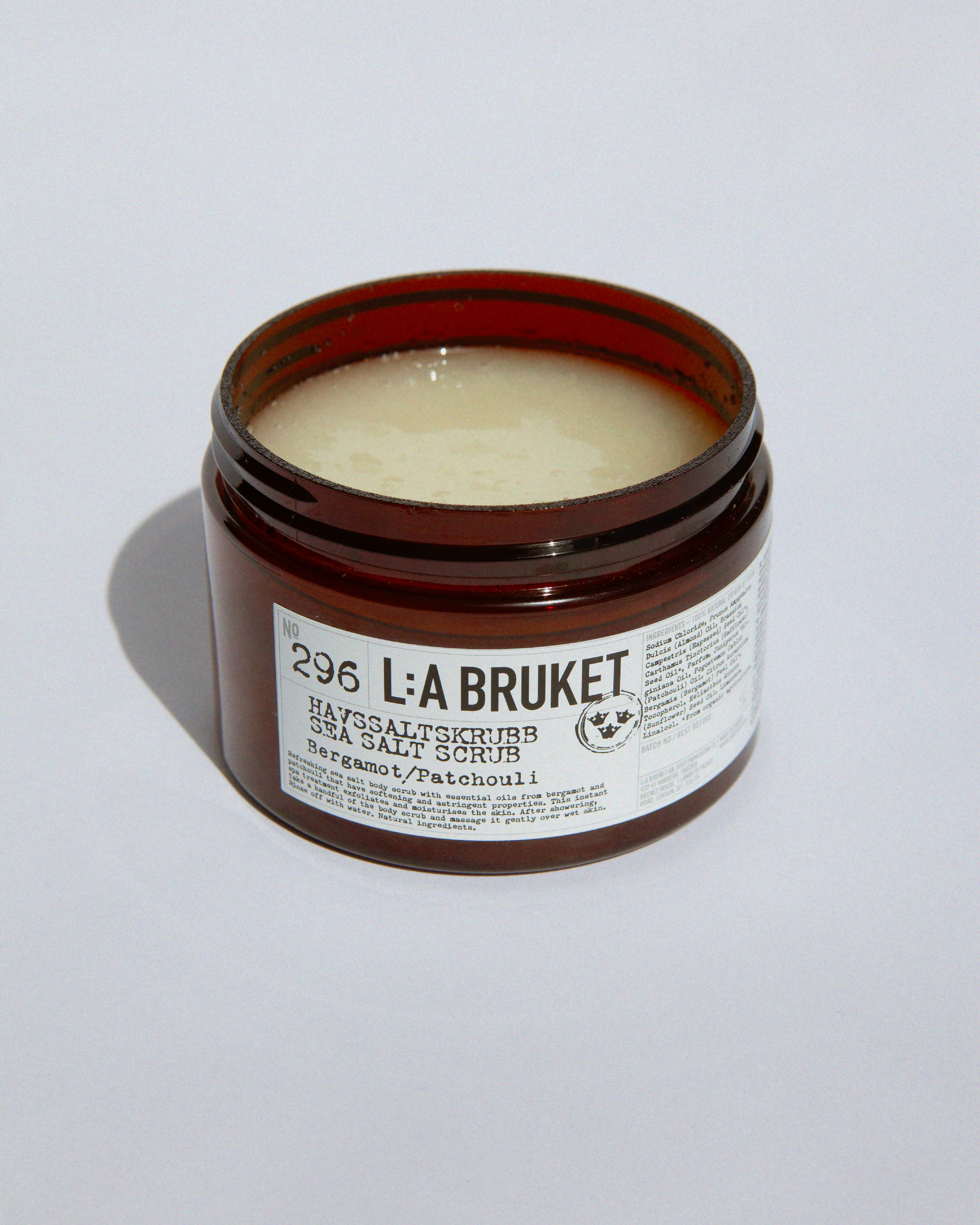 L:A Bruket 296 Sea Salt Scrub Bergamot/Patchouli L:A Bruket 296 Sea Salt Scrub Bergamot/Patchouli