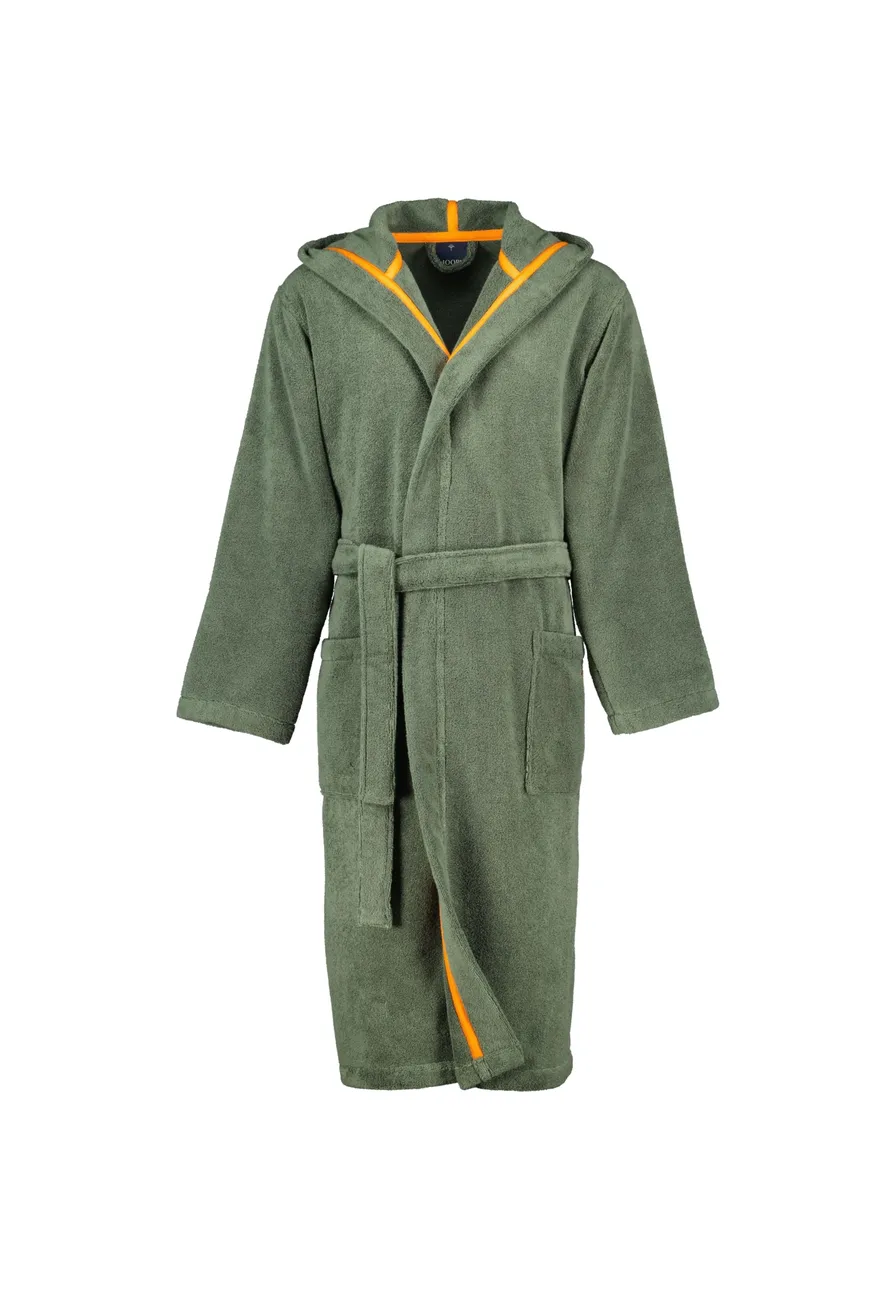 Joop! Bademantel mit Kapuzen Olivgrün 54/56