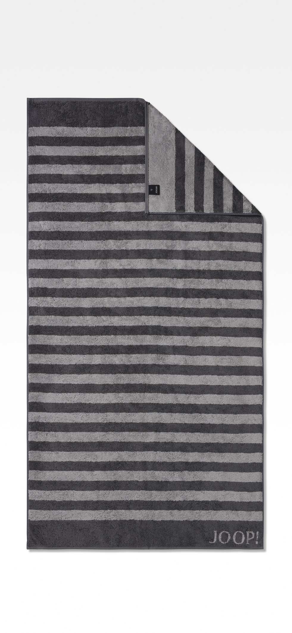Joop! Duschtuch 80x150 gestreift anthrazit
