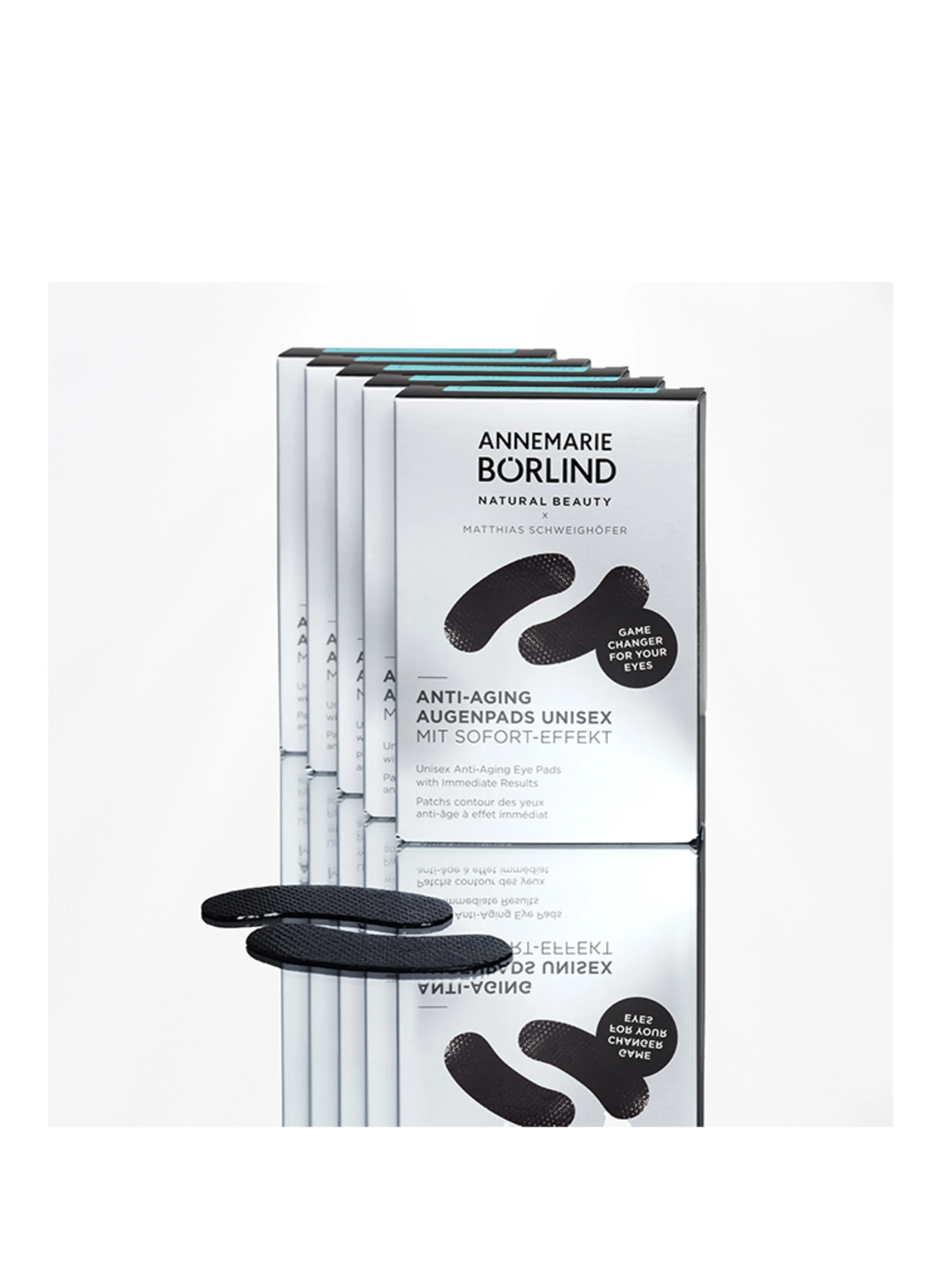 ANNEMARIE BÖRLIND Unisex Augenpads Black