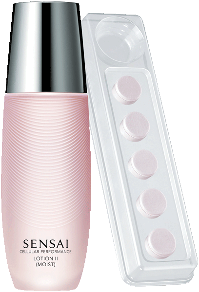 Sensai Cellular Performance Lotion II (Moist) with Pads Sensai Cellular Performance Lotion II (Moist) with Pads