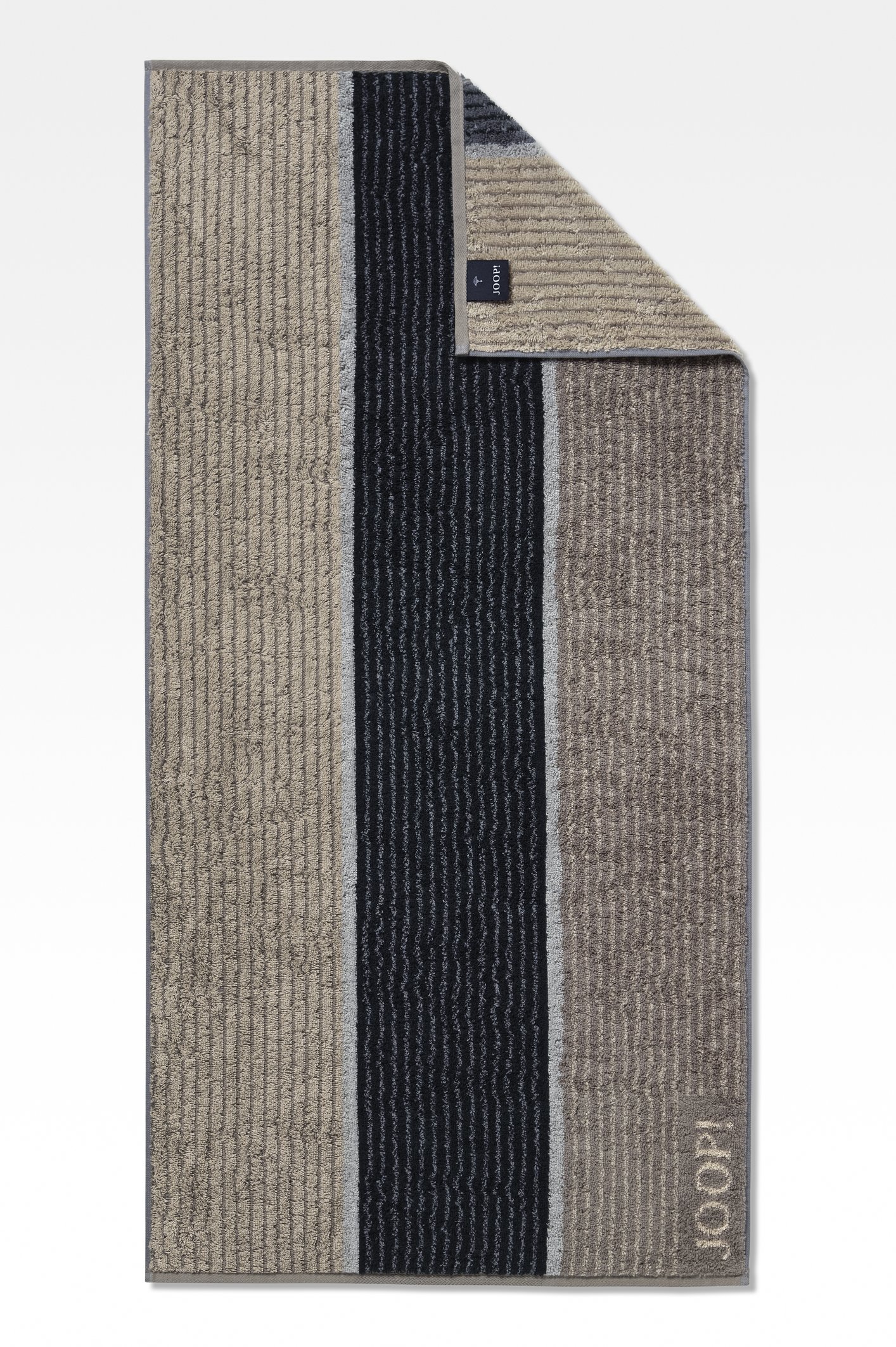 Joop! Lines Handtuch 50x100 Graphit