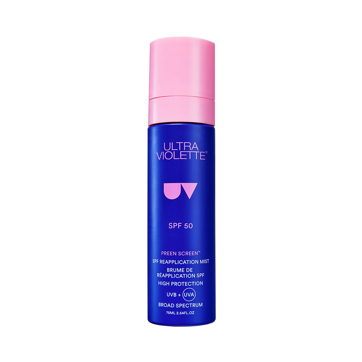 Ultra Violette Preen Screen Reapplication Mist SPF50+