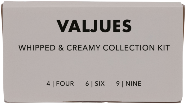 VALJUES Whipped & Creamy Sample EdP Set