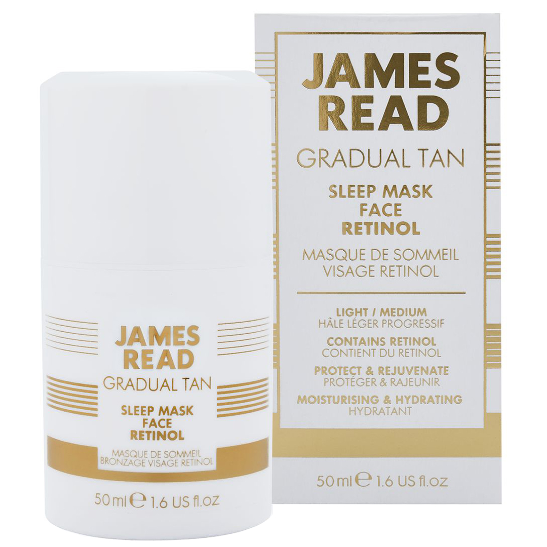 James Read Sleep Mask Tan Face Retinol