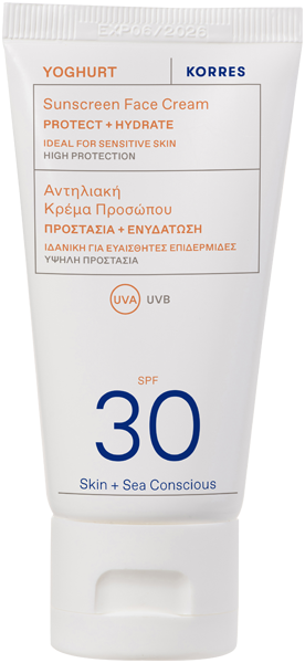 Korres Yoghurt Sonnencreme für das Gesicht SPF30