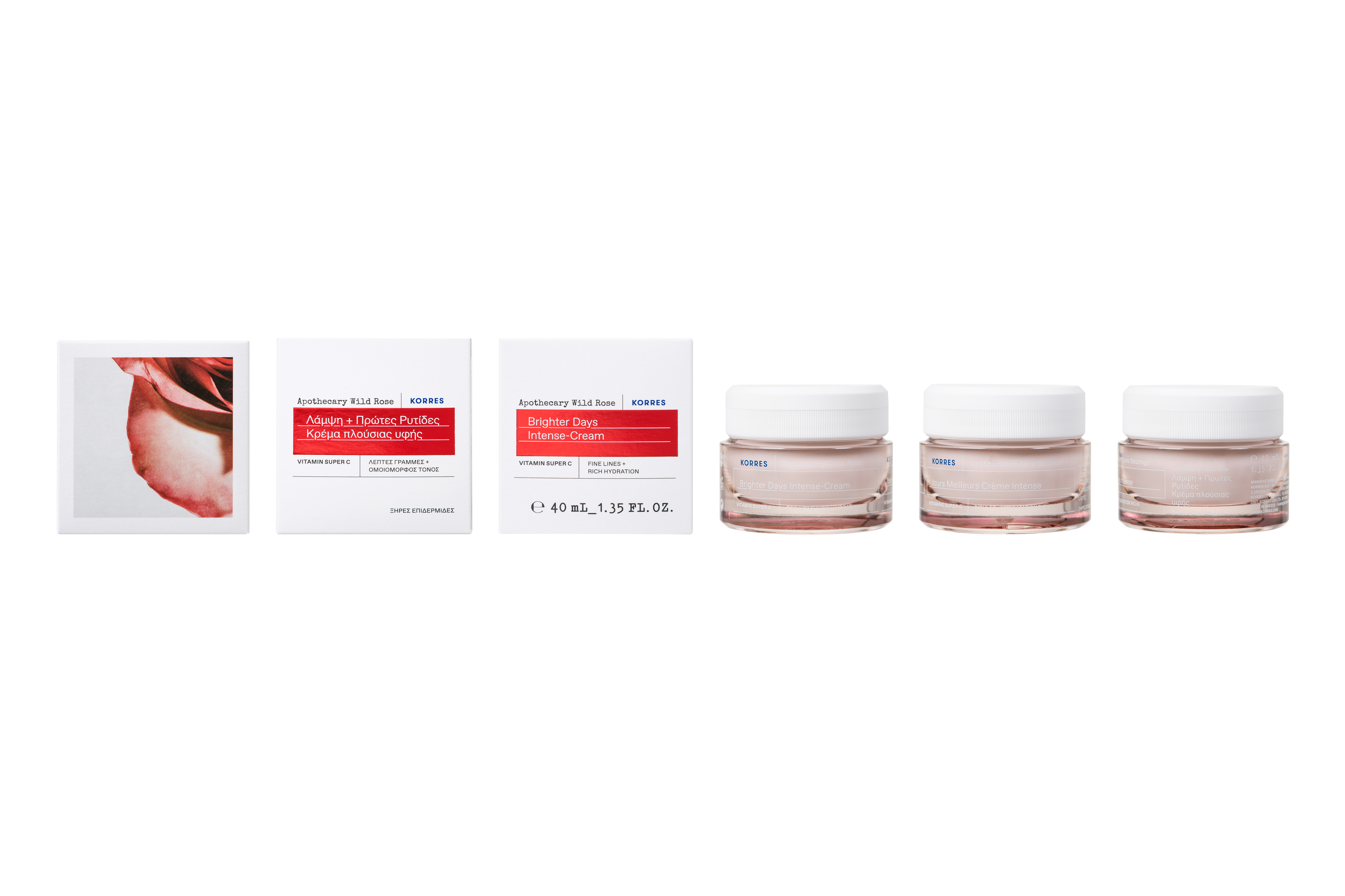 Korres Apothecary Wild Rose Intensiv Feuctigketisspendende Creme