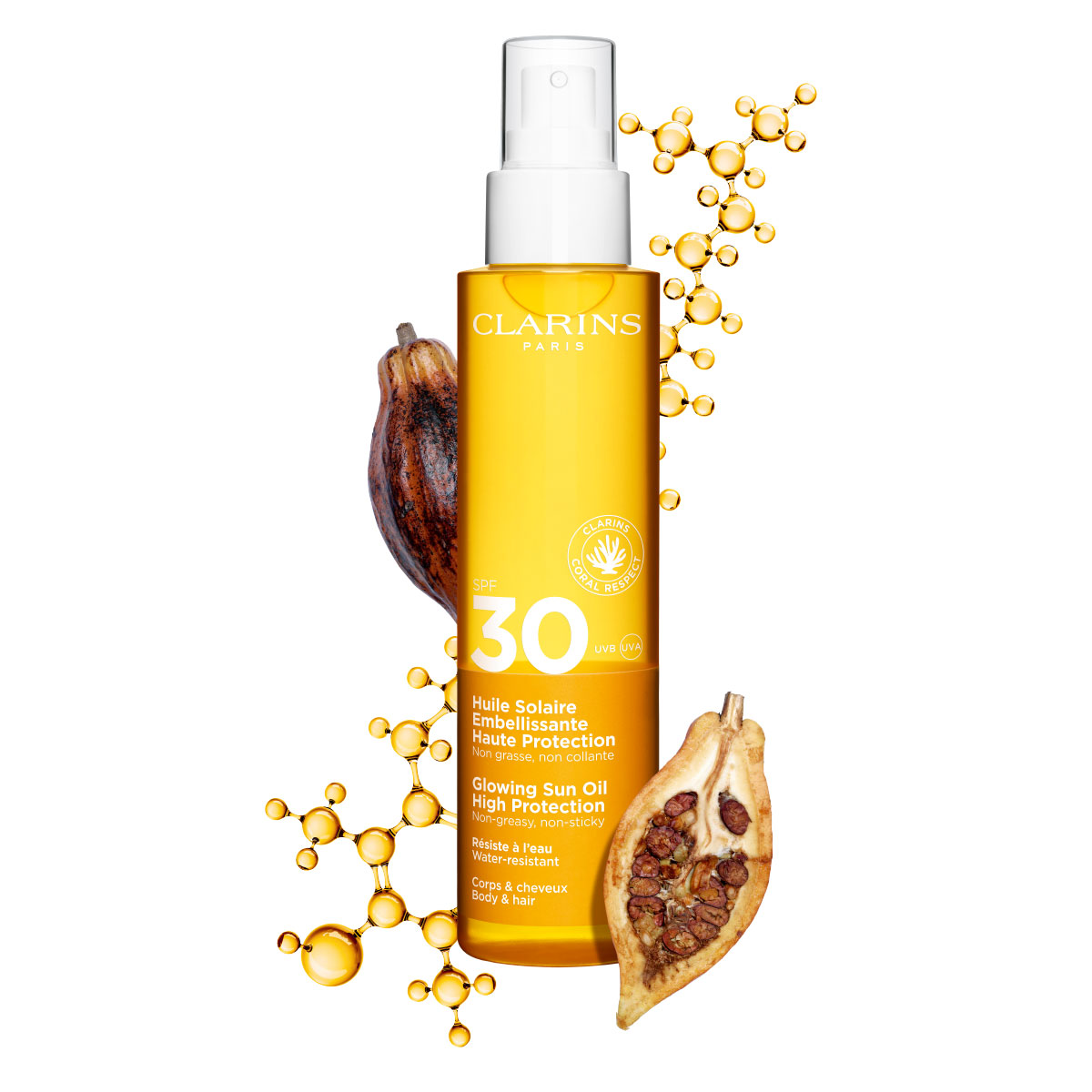 Clarins Huile Solaire Embellissante SPF 30