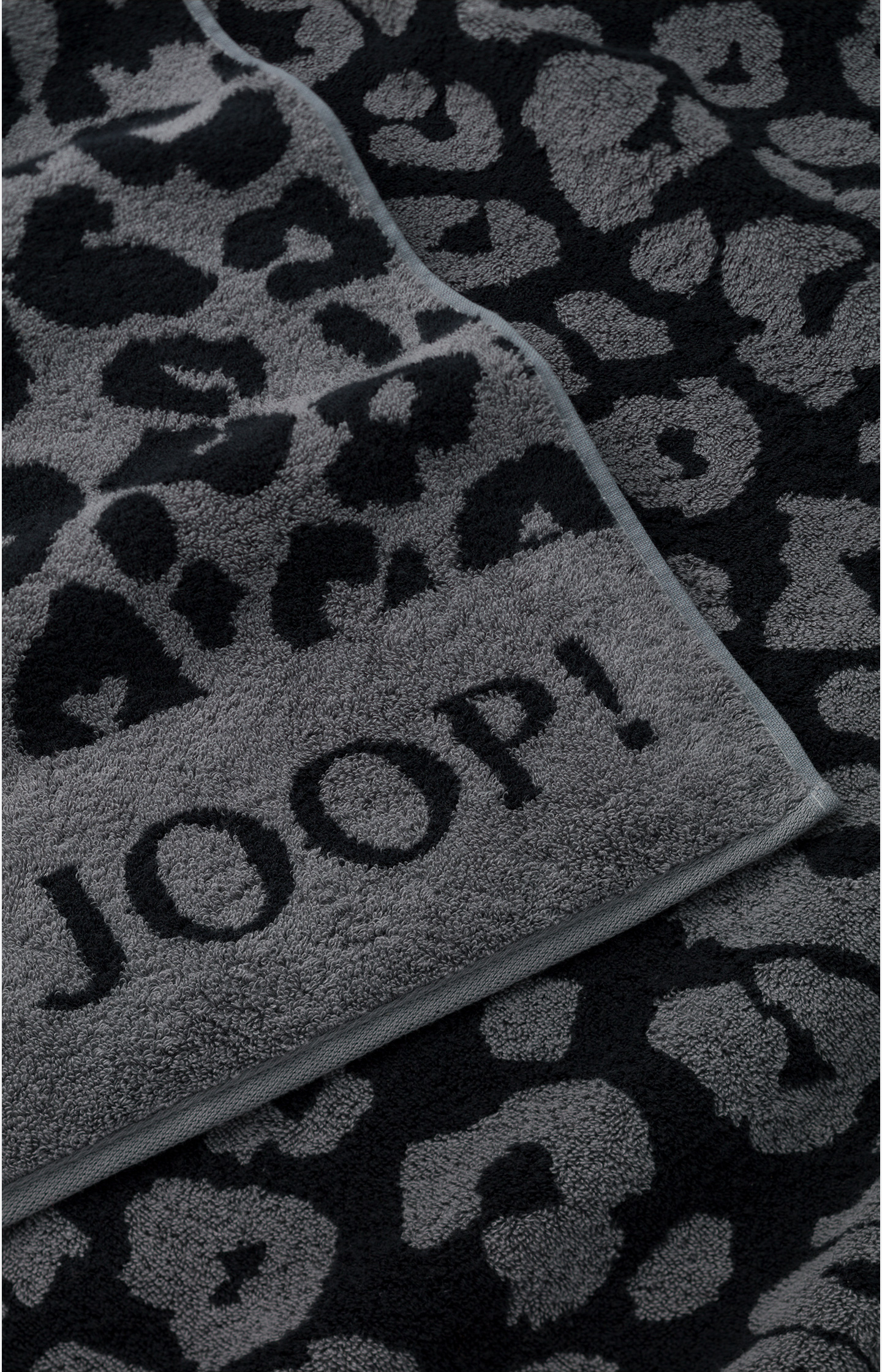 Joop! Saunatuch 80x200 Leo Graphit