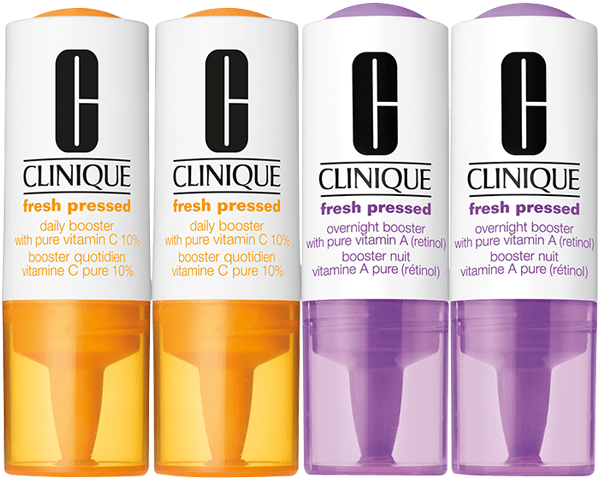 Clinique Fresh Pressed Kit Daily and Overnight Boosters Pure Vitamins Clinique Fresh Pressed Kit Daily and Overnight Boosters Pure Vitamins