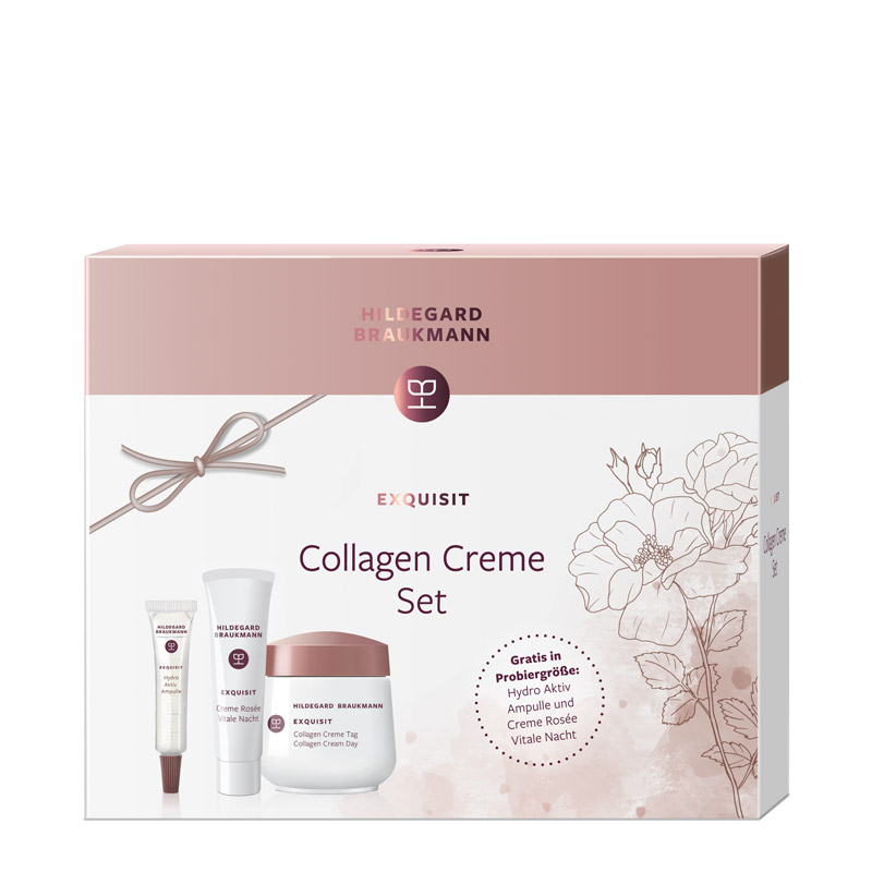 4016083190909_EXQUISIT_COLLAGEN-CREME-SET_HIGHRES_11465_PRODUKTBILDER_800X800 Hildegard Braukmann Exquisit Geschenk Set