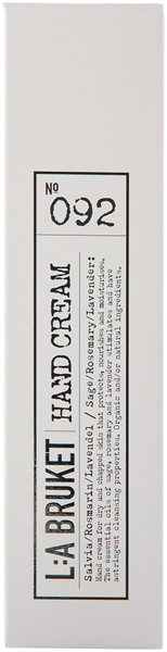 L:A Bruket 092 Hand Cream Sage/Rosemary/Lavender