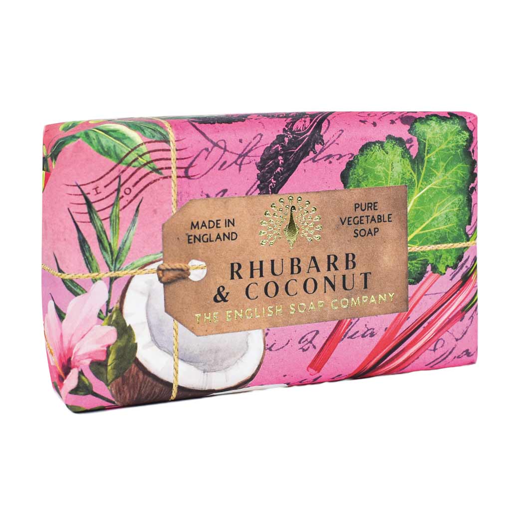 SS0017-Anniversary-Rhubarb-Coconut-2 The English Soap Company Badeseife Rhubarb & Coconut