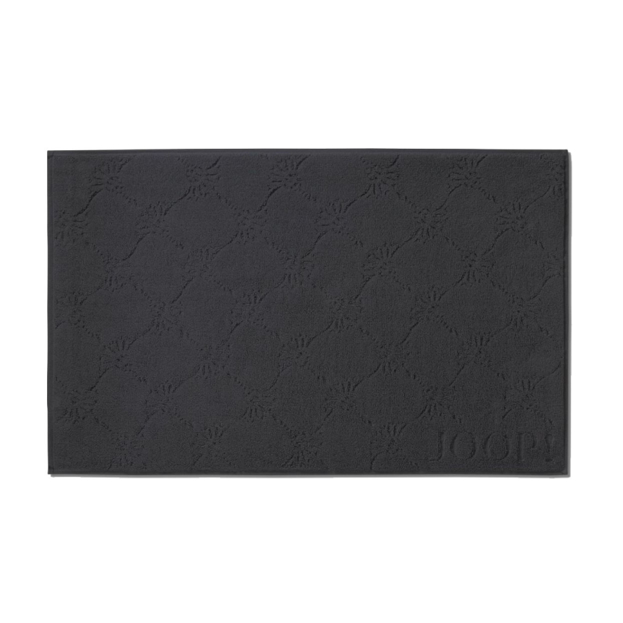 Joop! Uni Cornflower Badematte 50x80 Anthrazit Joop! Uni Cornflower Badematte 50x80 Anthrazit