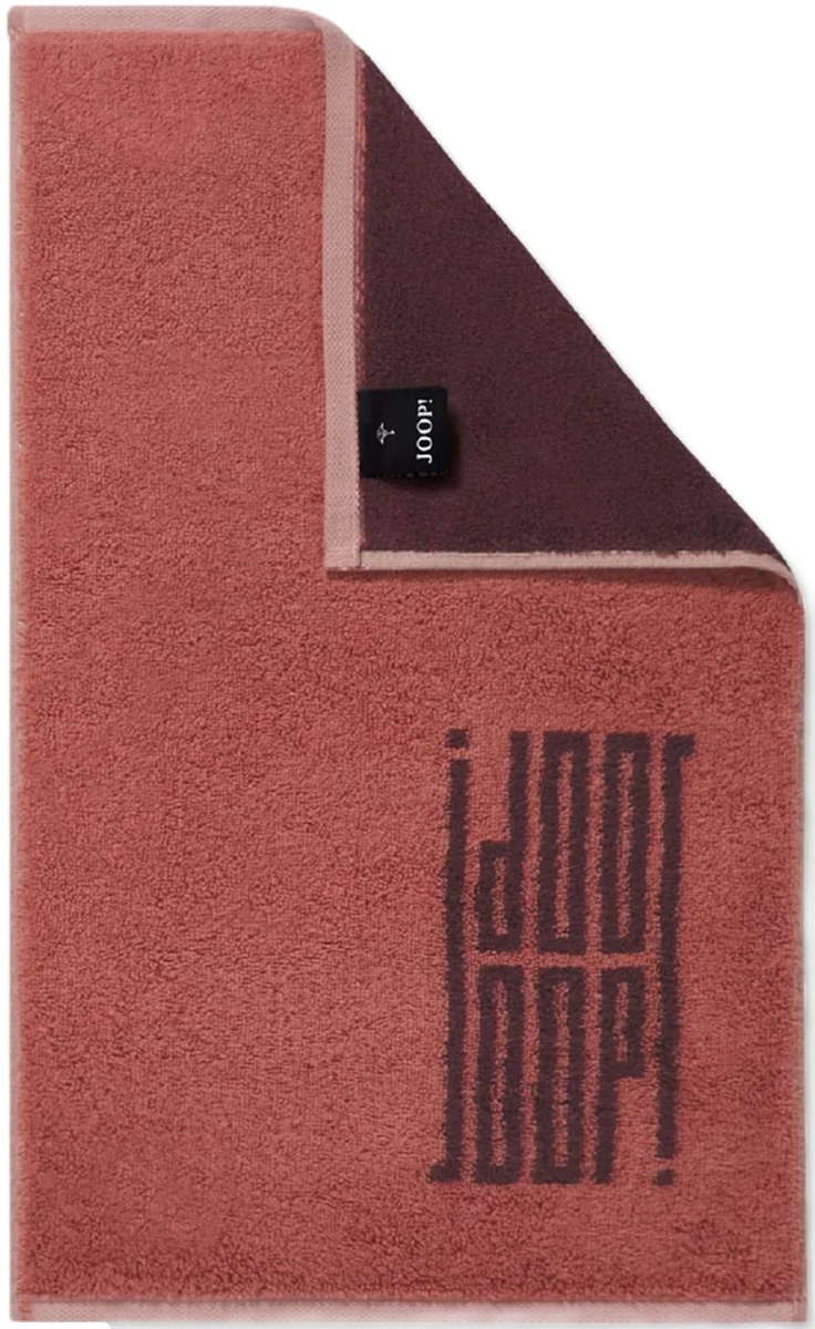 Joop! Gästetuch 30x50 Bars Doubleface Siena