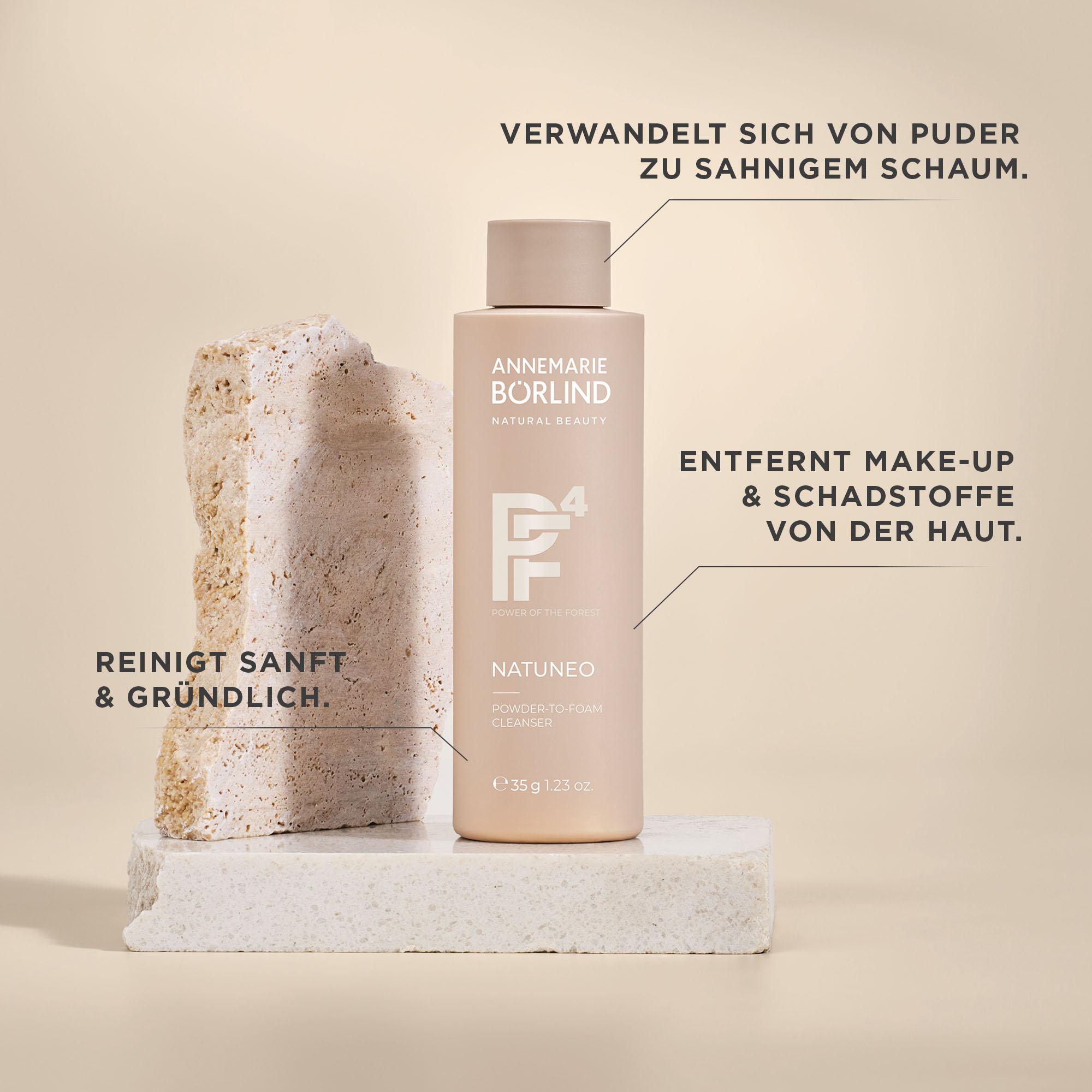 ANNEMARIE BÖRLIND Natuneo Powder-To-Foam Cleanser