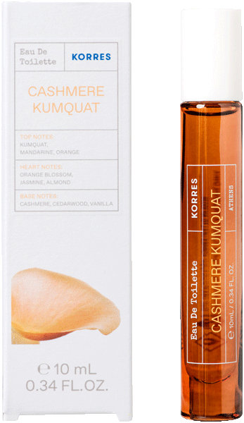 Korres Cashmere Kumquat EdT Nat. Spray Deluxe Reisegröße