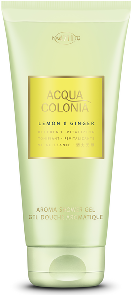 4711 Acqua Colonia Lemon & Ginger Aroma Shower Gel with Bamboo Extract