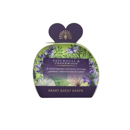 The English Soap Company Gästeseife Geschenkbox Patchouli & Cederwood