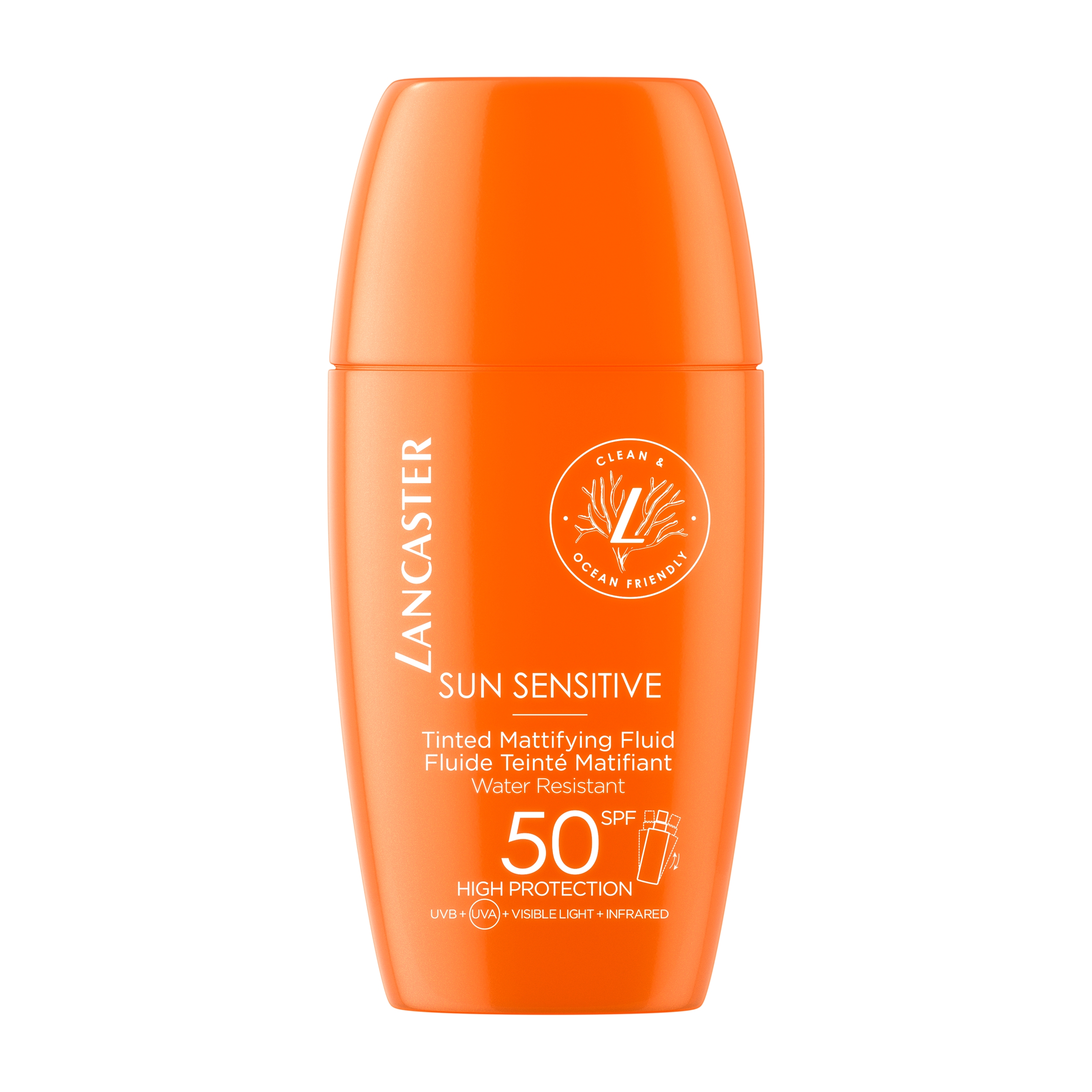 Lancaster Sun Sensitive Matt Fluid SPF50