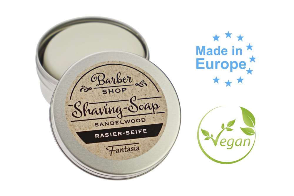 Fantasia Rasier-Seife – Cremiger Schaum für perfekte Nassrasur | parfuemerie-godel.de