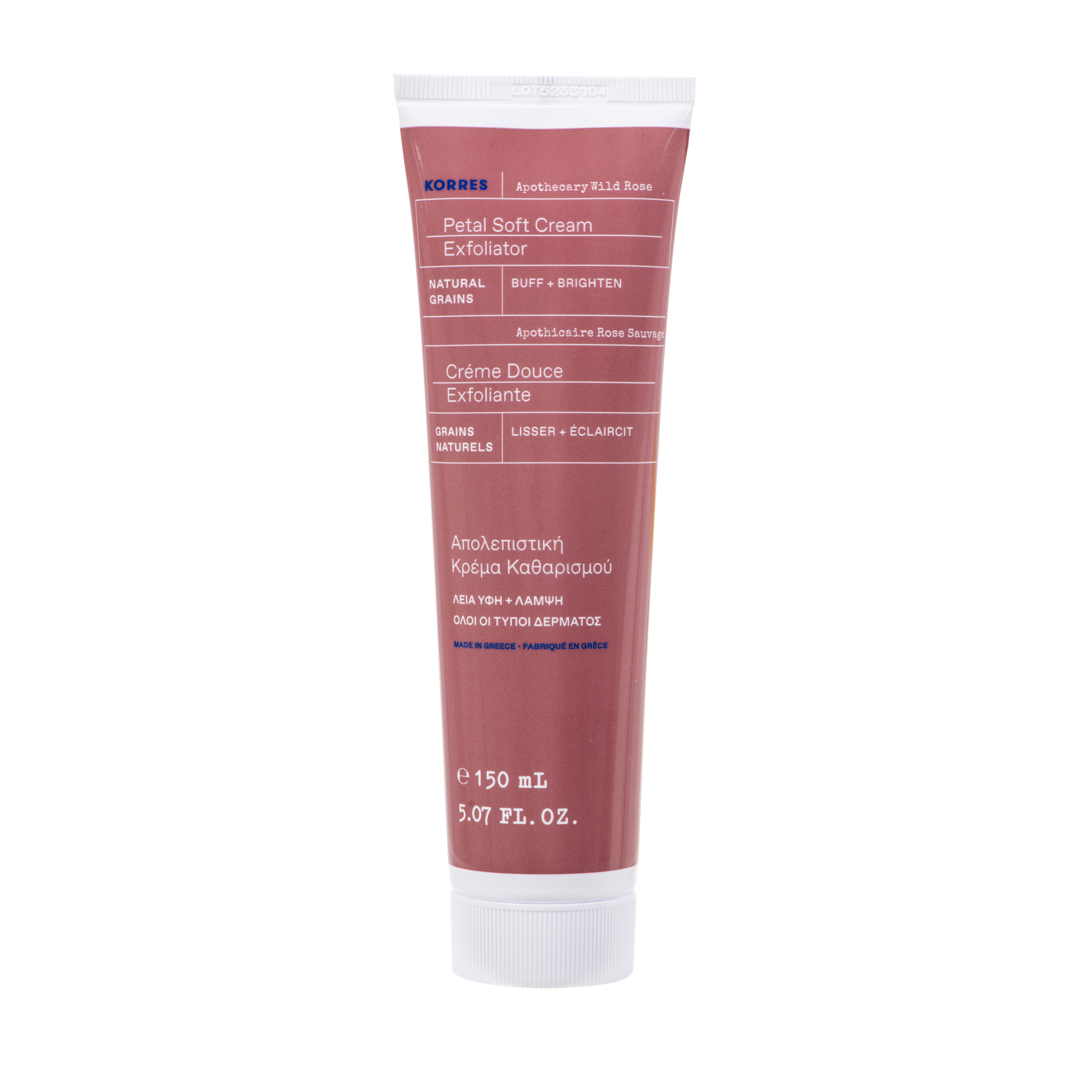 Korres Apothecary Wild Rose Sanfte Peeling-Creme | Parfümerie Godel