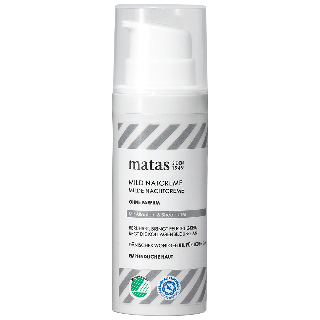 Matas Beauty Striberne Milde Nachtcreme