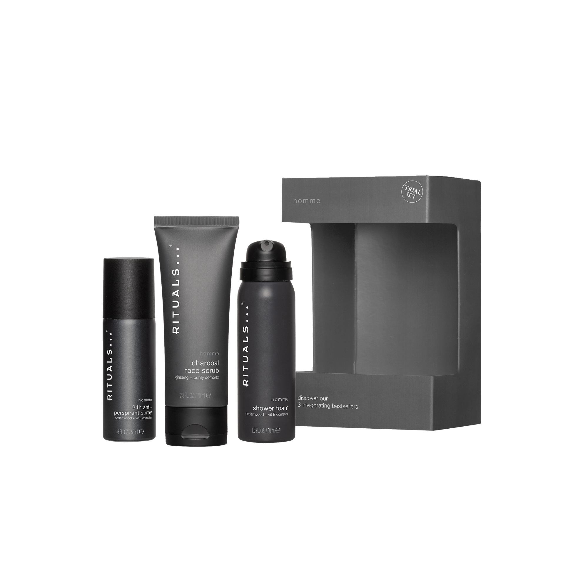 Rituals Trial Set Homme Collection Rituals Trial Set Homme Collection