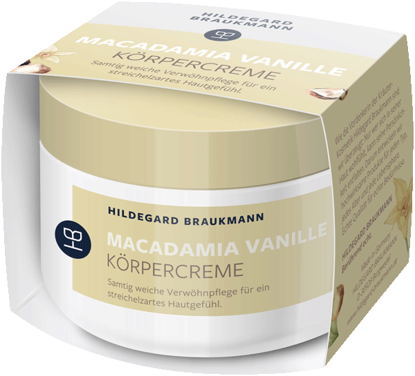 Hildegard Braukmann Körpercreme Macadamia Vanille