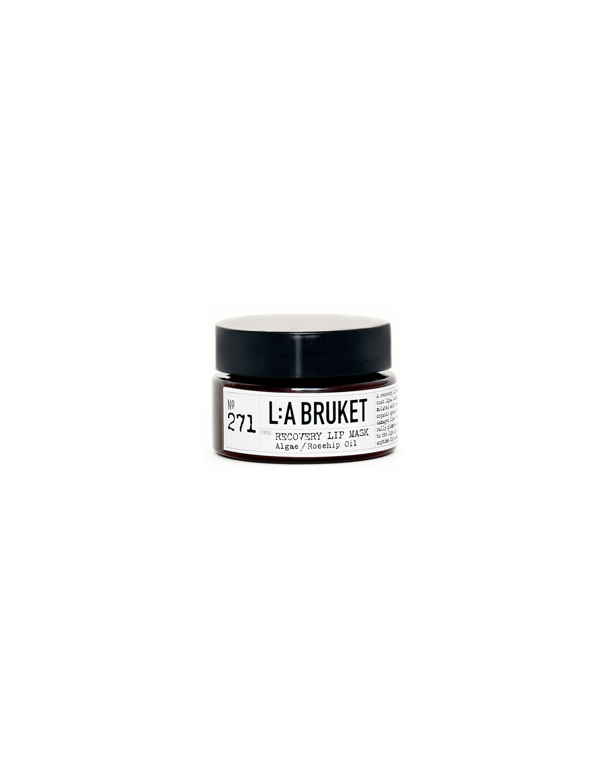 0271_Lip_Mask_Packshot L:A Bruket 271 Recovery Lip Mask