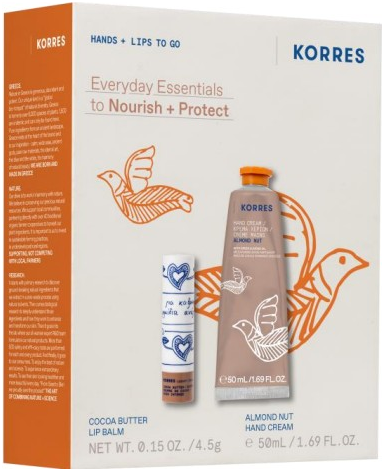Korres Almond Nut Essentials Hand- und Lippen Pflegeset