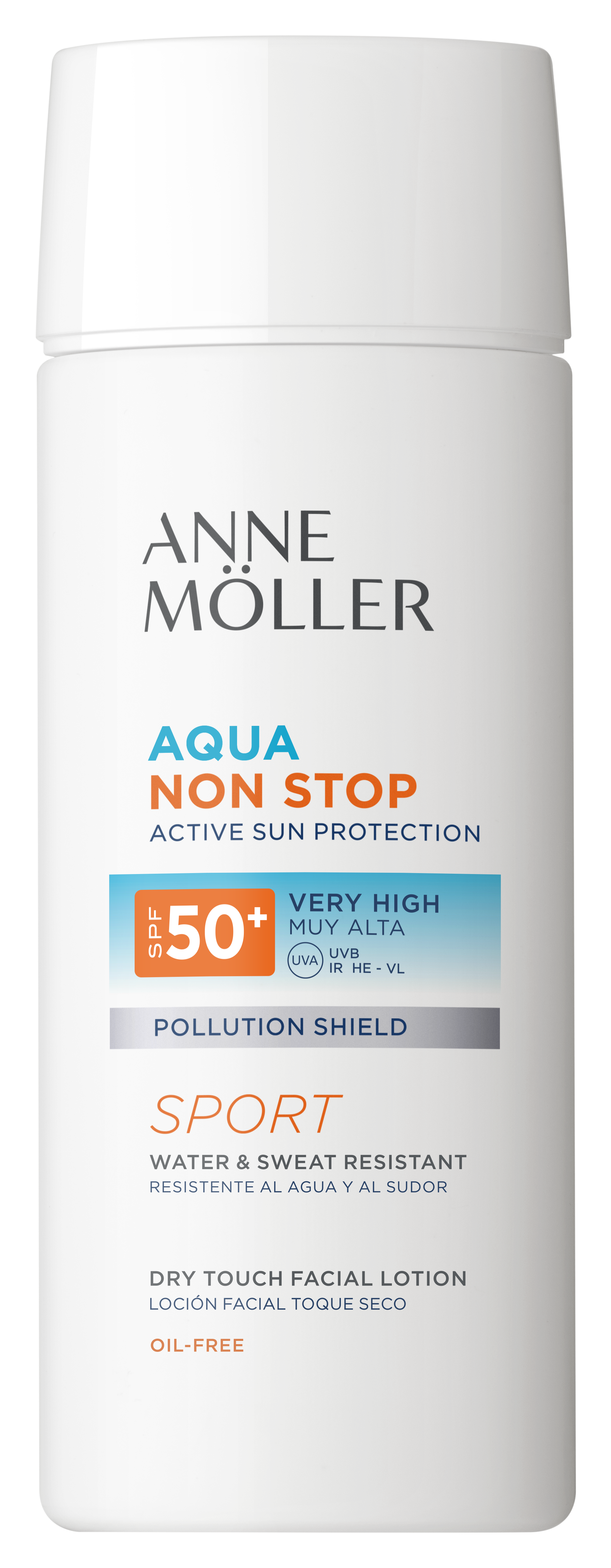 8058045431671_1ych37PtjzQPYF Anne Möller Aqua Non Stop Facial Lotion SPF50+