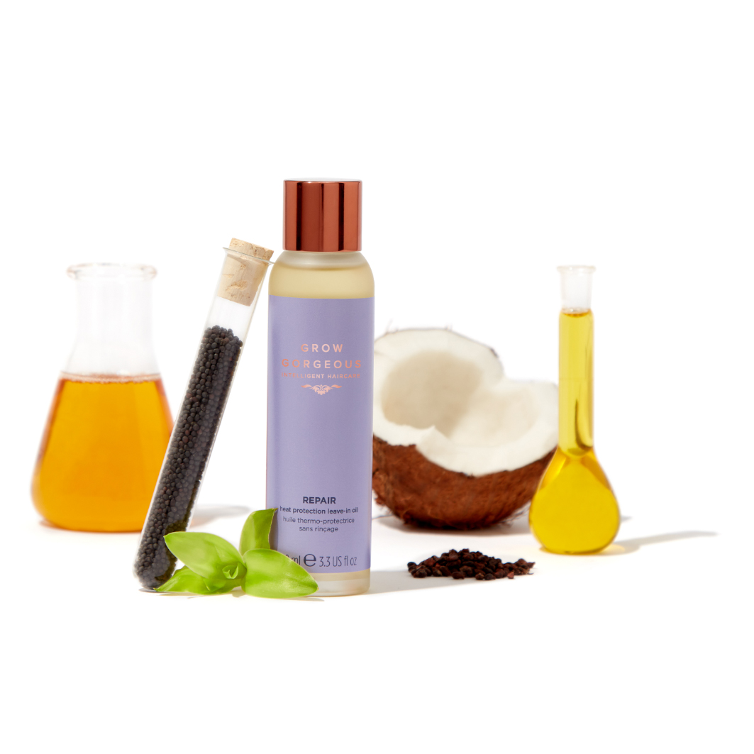 Grow Gorgeous Repair Heat Protection Leave-In Oil