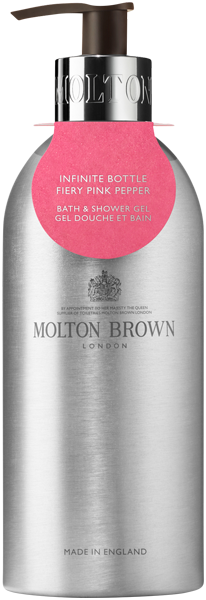 Molton Brown Infinite Bottle Fiery Pink Pepper Bath & Shower Gel