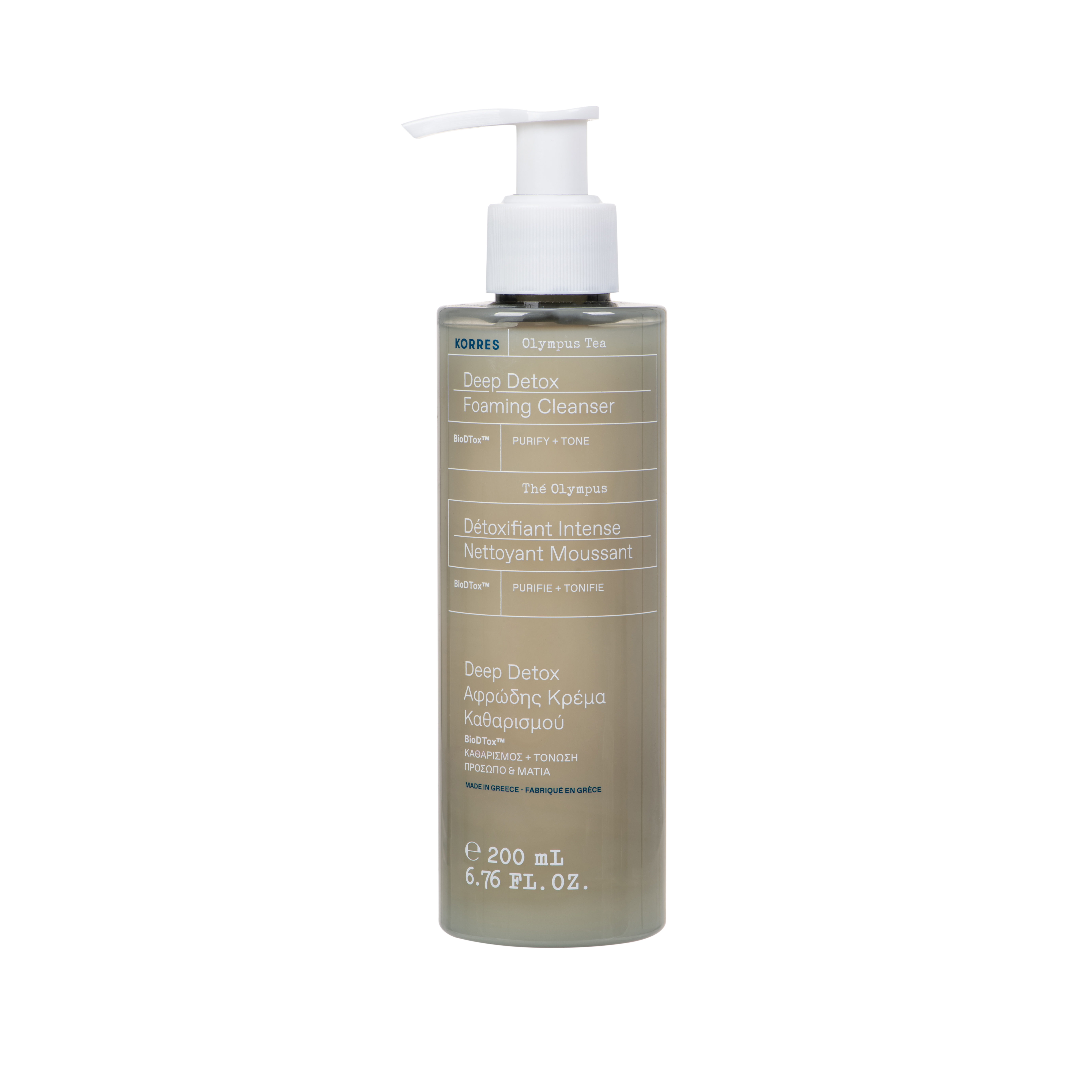 Korres Olympus Tea Detox-Reinigungscreme