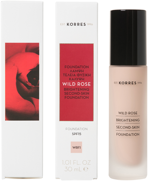Korres Wild Rose Brightening Second Skin Foundation