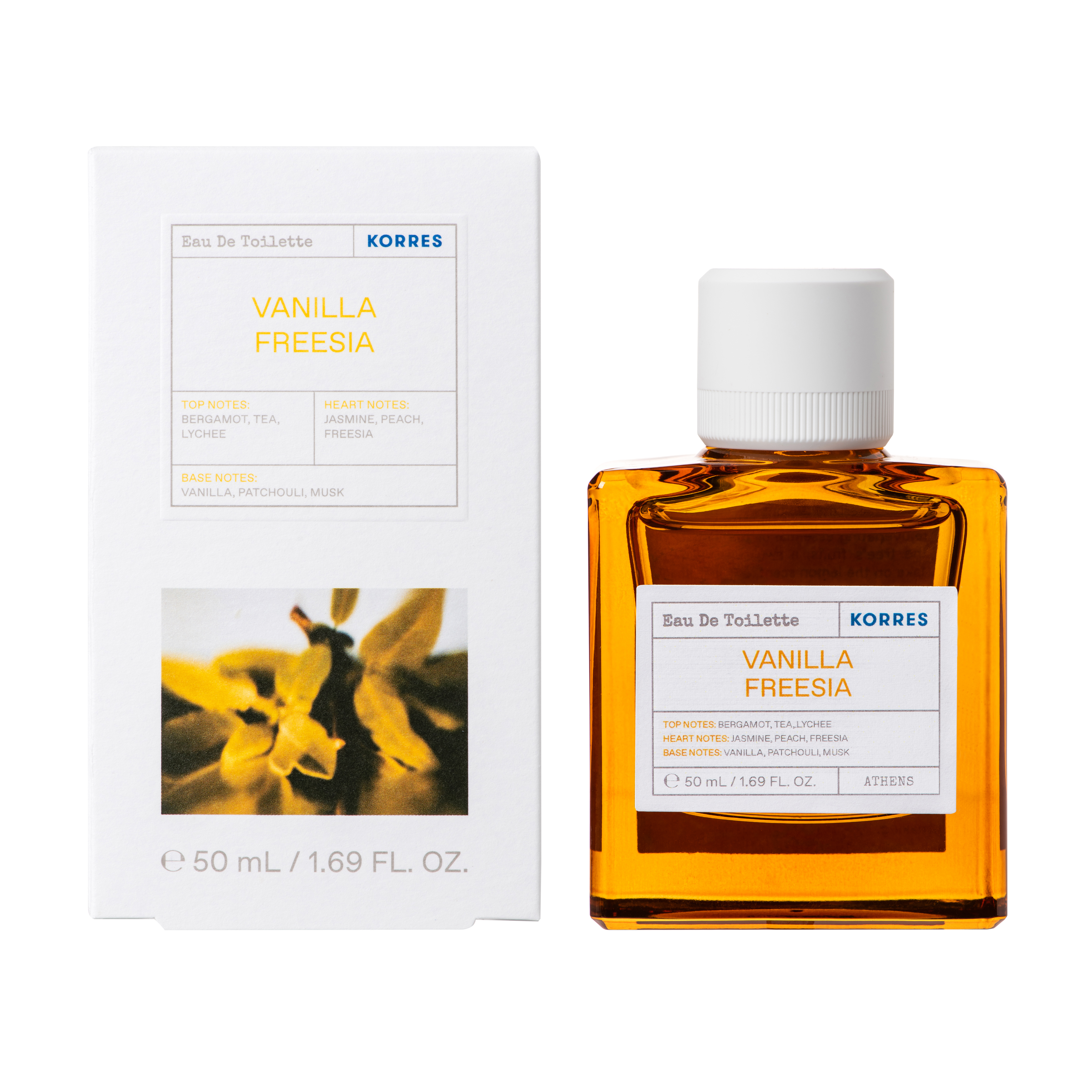 Korres Vanilla Freesia E.d.T. Nat. Spray für Sie